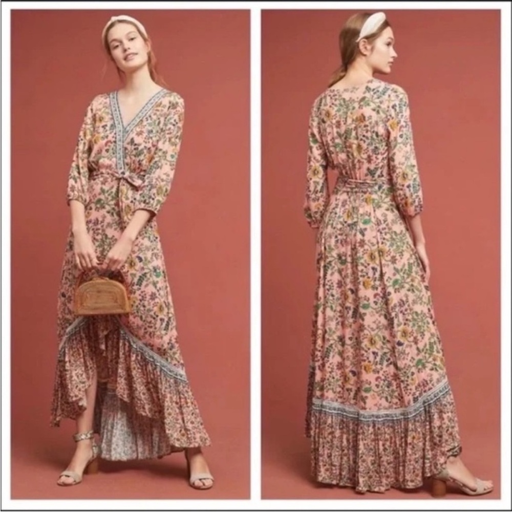 Farm Rio viscose wrap dress. XS-perfect condition.